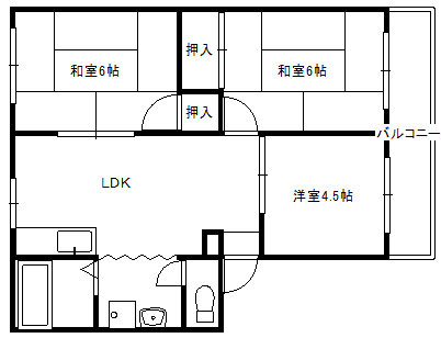 ウィンディア上の山の間取り