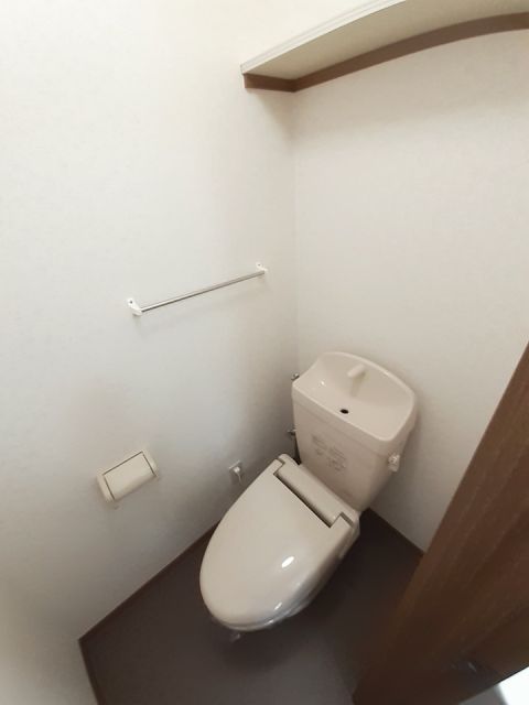 【大崎市鹿島台平渡のアパートのトイレ】