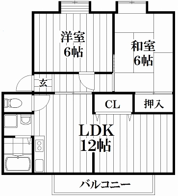 灰塚パークサイドビレッジの間取り写真