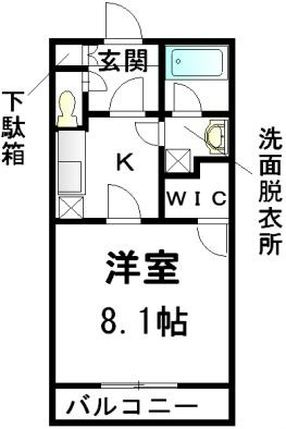 エーデルIの間取り