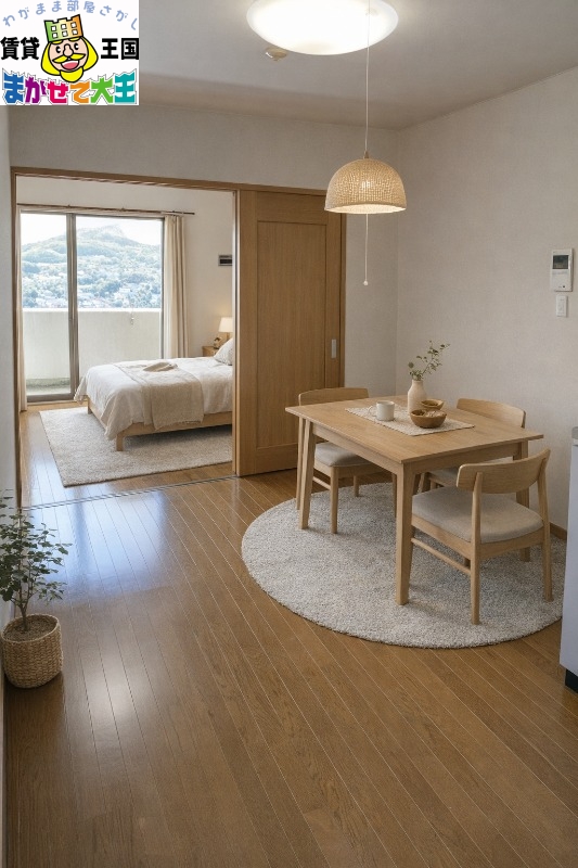 居室・リビング　家具・インテリアはＣＧです