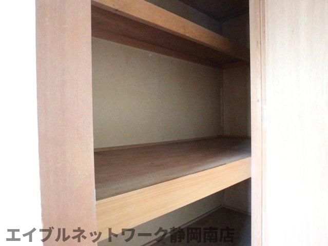 収納　大きなスペースがあり、収納には困りません