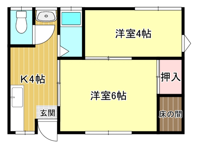 サンライズ矢岳の間取り