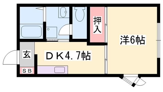 カルムリー春日野の間取り