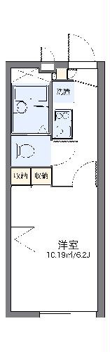 レオパレスエスポワール藤阪の間取り