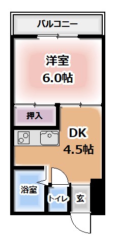 田代ハイツの間取り