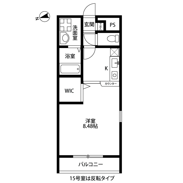 アンプルール　光明池の間取り