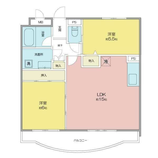 東海市富木島町伏見のアパートの間取り