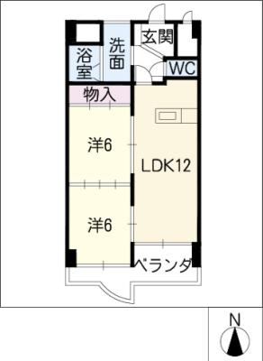 岡部ビレッジの間取り