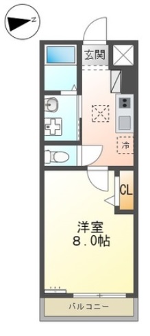 Bloom吉野作IIの間取り