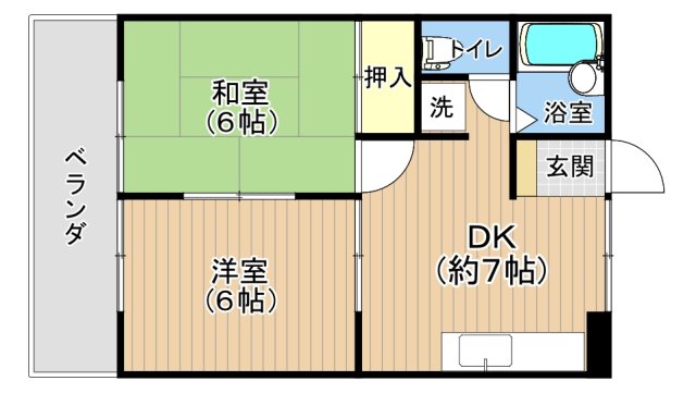 ホープハイツの間取り