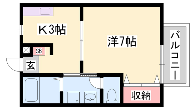 ファミール（借上）の間取り