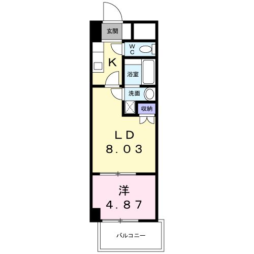 Ｊ．リヴェール錦町の間取り