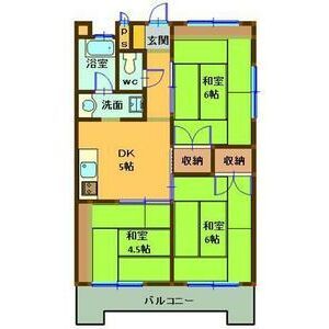 荒川ラインハイツの間取り