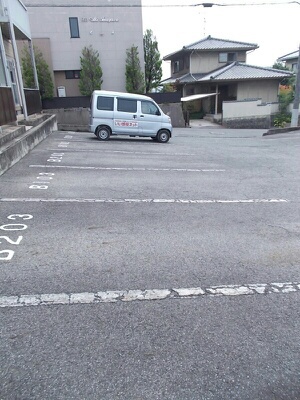 駐車場　眺望