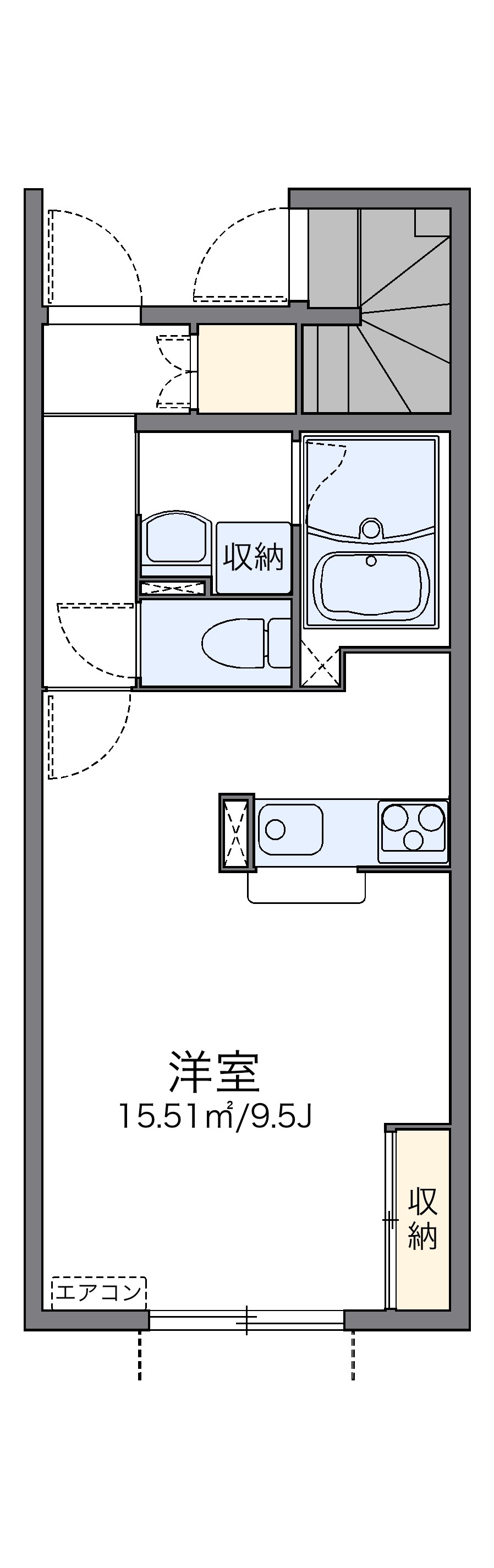 レオネクストＣＣＤ泉町の間取り