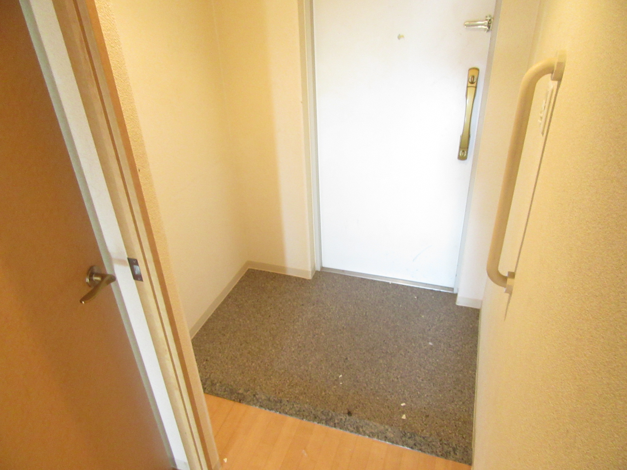 玄関　室内は現状を優先します