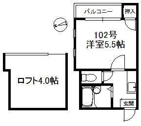 インテリジェントリバーサイド百道の間取り