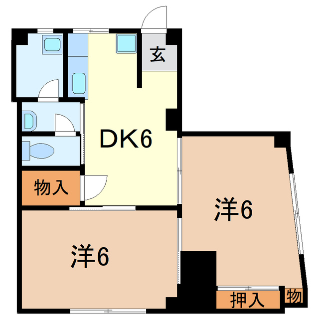 太田屋アパートの間取り