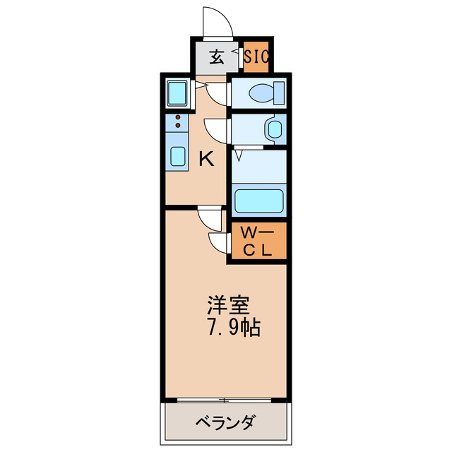 エスリード名城公園プライムの間取り