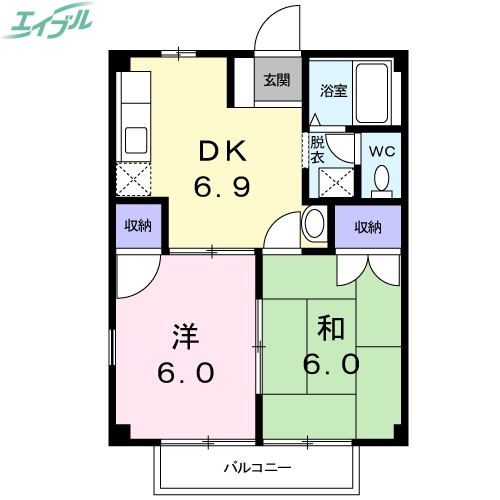 アメニティハウスの間取り