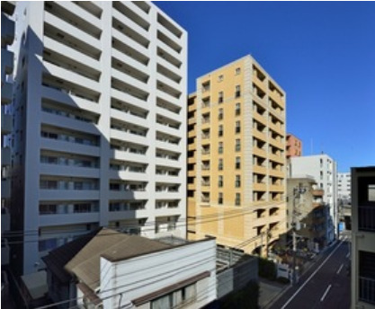 墨田区緑のマンションの建物外観