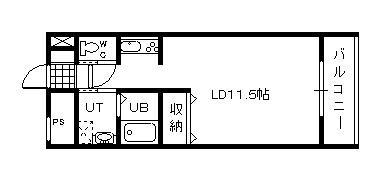 【サテラ永山の間取り】