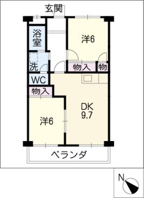 エスペランサ・Ｋの間取り