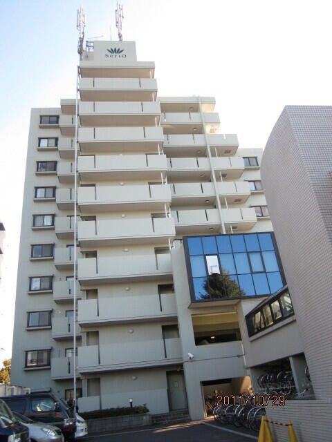 【葛飾区東四つ木のマンションの建物外観】