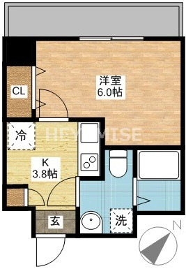 ブルーム桜の間取り