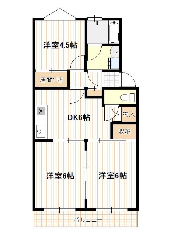 第三高木ビルの間取り