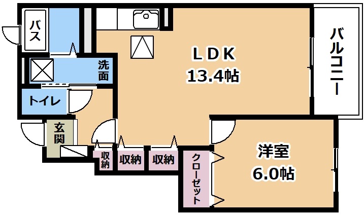 グレイス・Yの間取り