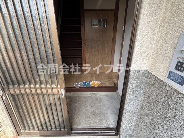 玄関　毎日通る玄関はこちらです