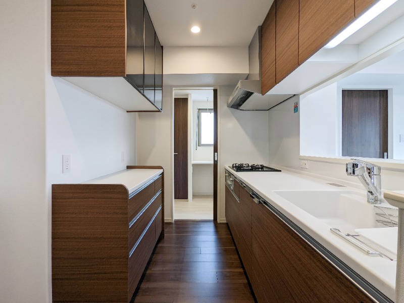 キッチン　図面と現状に相違がある場合には現状を優先