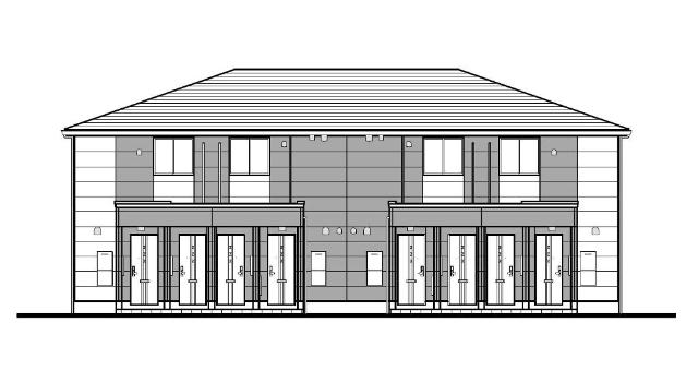 建物外観　完成予想図