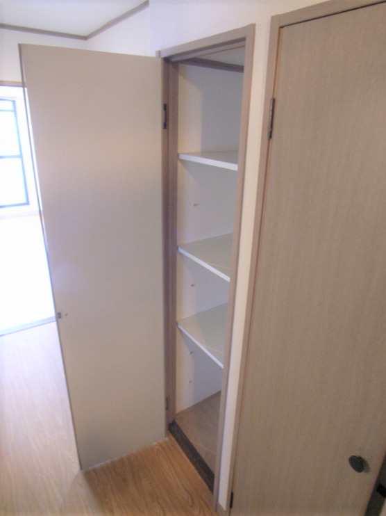 収納　十分な収納スペースがあります