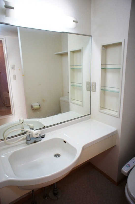 洗面設備　図面と現状に相違がある場合には現状を優先