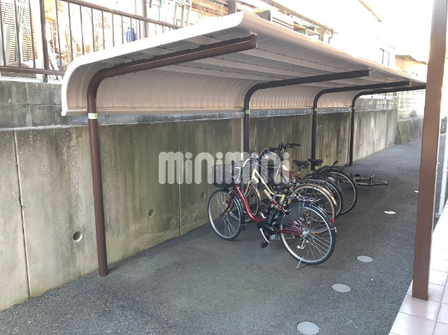 駐車場　駐輪場です。