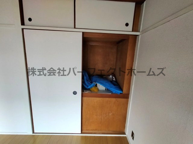 収納　収納のためのスペースです