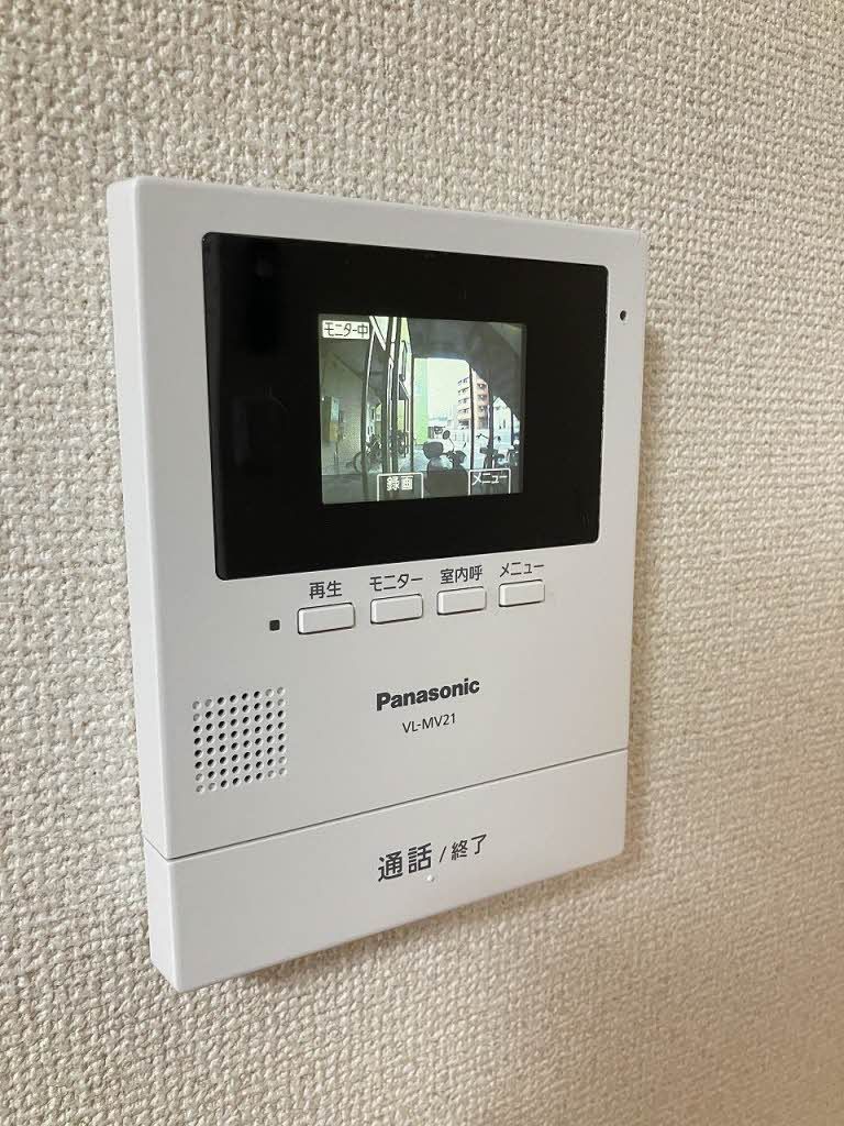 セキュリティ　モニタ付きドアホン