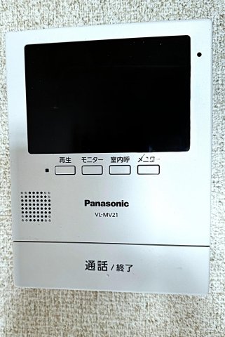セキュリティ　防犯用テレビ付きインターフォン設置