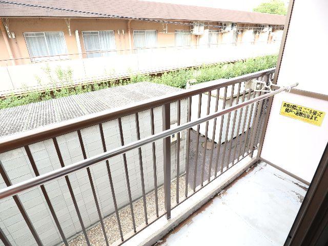 バルコニー　広々としたバルコニーです