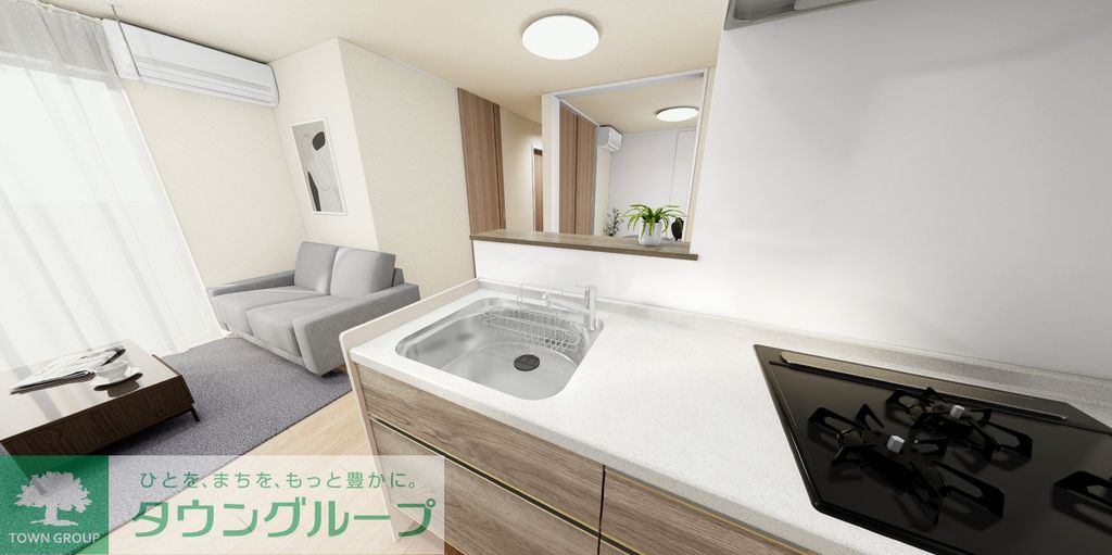 キッチン　※イメージパース※