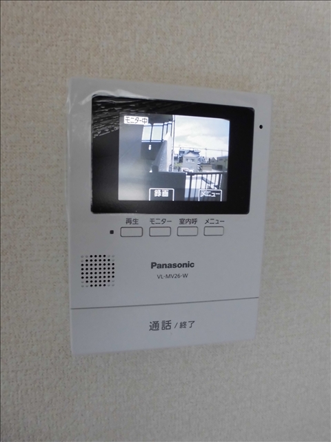 セキュリティ　カラーモニターホンです♪
