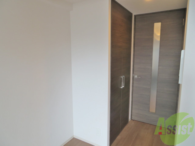 収納　クローゼットがありました。お洋服や荷物はここへ