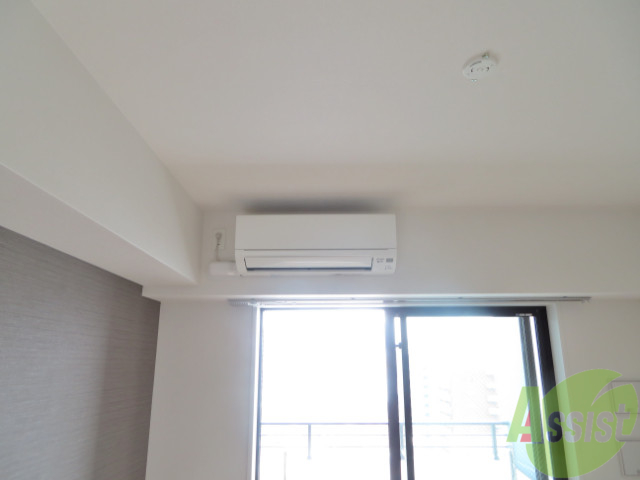 その他設備　エアコンが設置してありますので、寒暖対策もばっちり。