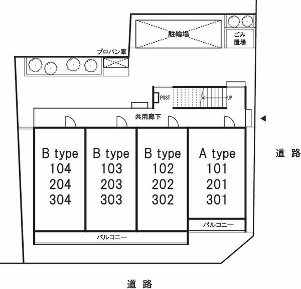 その他　敷地内見取り図です。