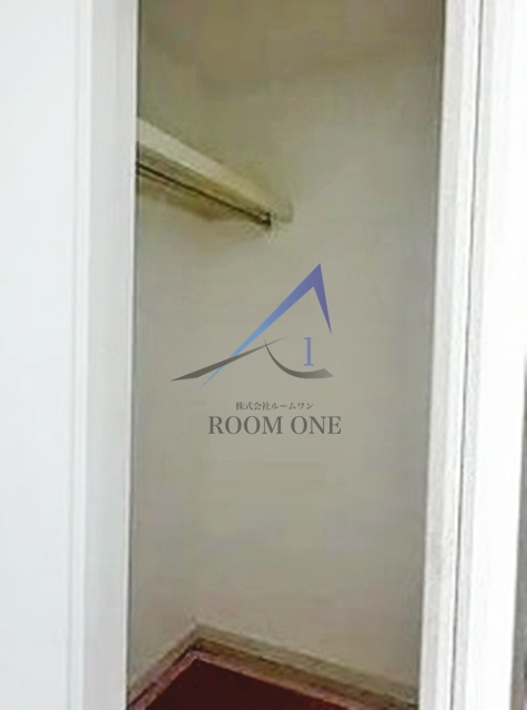 収納　ウォークインクローゼットです。