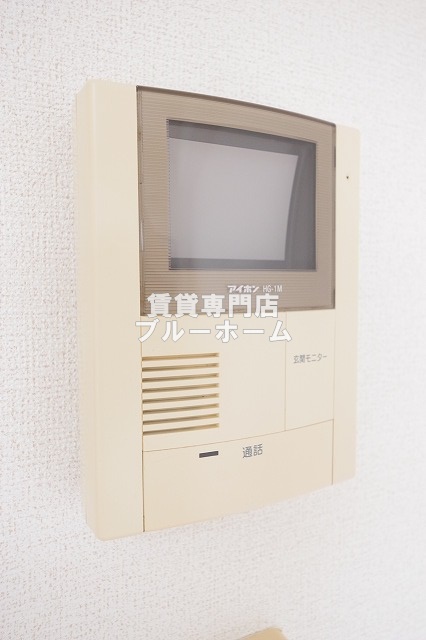 セキュリティ　安心のモニター付きインターホン！