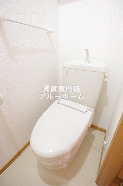 トイレ　ウォシュレット付きのトイレ！